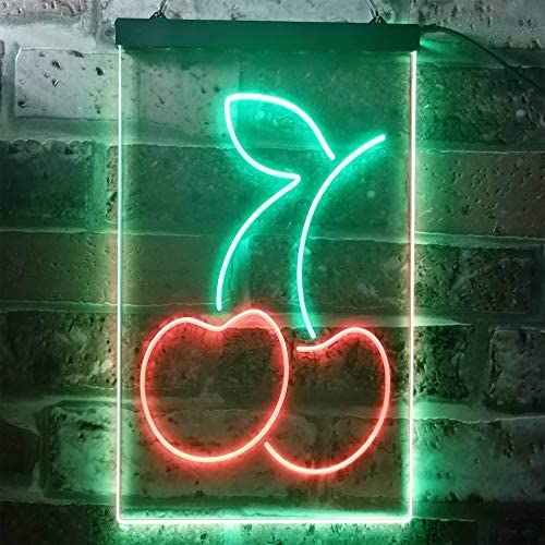 Cherries Decor Fruit Store LED Light Sign - Way Up Gifts