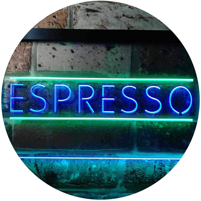 Coffee Shop Espresso LED Light Sign - Way Up Gifts