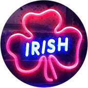 Shamrock Irish LED Light Sign - LED Gift Works