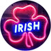Shamrock Irish LED Light Sign - Way Up Gifts