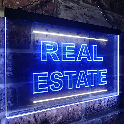 Real Estate LED Light Sign - LED Gift Works