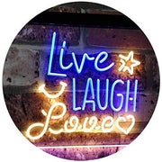 Live Laugh Love LED Light Sign - LED Gift Works