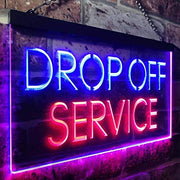 Drop Off Service LED Light Sign - LED Gift Works