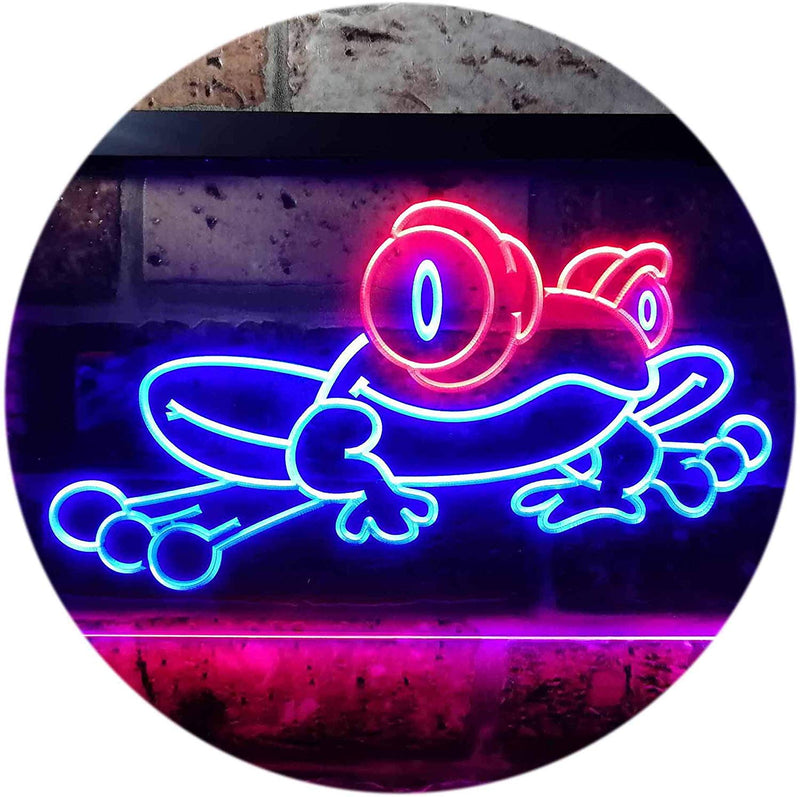 Frog LED Light Sign - LED Gift Works