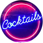 Cocktails Bar LED Light Sign - LED Gift Works