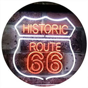 Historic Route 66 LED Light Sign - LED Gift Works