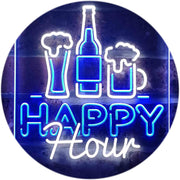 Happy Hour LED Light Sign - LED Gift Works