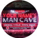 Personalized Western Theme Man Cave LED Light Sign - Way Up Gifts