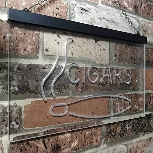 Cigars LED Light Sign - LED Gift Works