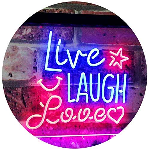 Live Laugh Love LED Light Sign - LED Gift Works