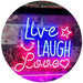 Live Laugh Love LED Light Sign - Way Up Gifts
