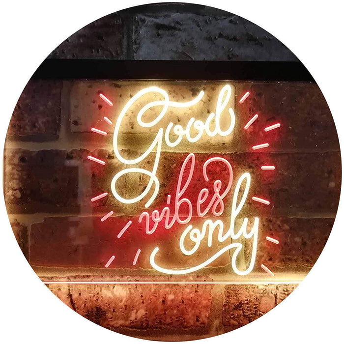 Good Vibes Only LED Light Sign - Way Up Gifts