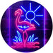 Tropical Decor Flamingo Sun LED Light Sign - Way Up Gifts