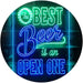 Best Beer is an Open One LED Light Sign - Way Up Gifts