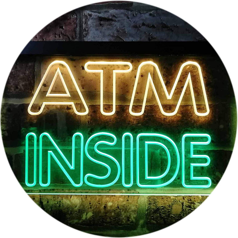 ATM Inside LED Light Sign - LED Gift Works