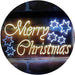 Merry Christmas Stars Decoration LED Light Sign - Way Up Gifts