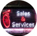 Bicycle Bike Sales Repairs Services LED Light Sign - Way Up Gifts