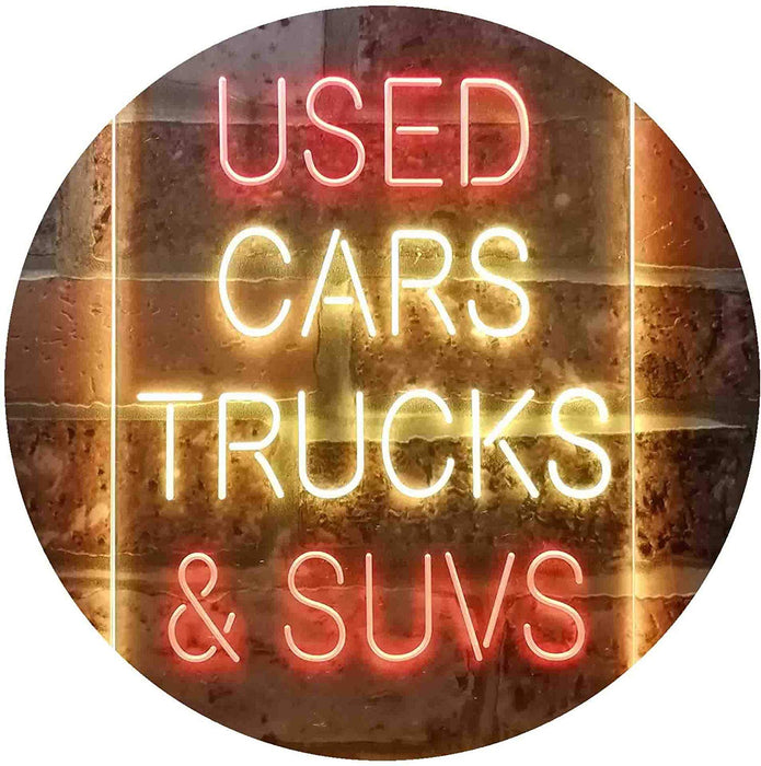 Used Cars Trucks SUVs LED Light Sign - Way Up Gifts