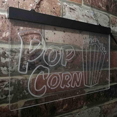 Movie Theater Popcorn LED Light Sign - Way Up Gifts