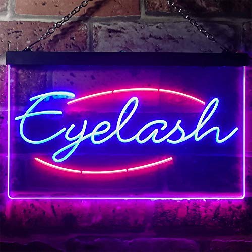 Beauty Salon Eyelash LED Light Sign - Way Up Gifts