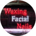 Waxing Facial Nails LED Light Sign - Way Up Gifts