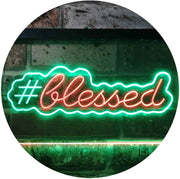 Hashtag Blessed LED Light Sign - LED Gift Works