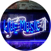 Live Music LED Light Sign - LED Gift Works
