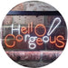 Beauty Shop Hello Gorgeous LED Light Sign - Way Up Gifts