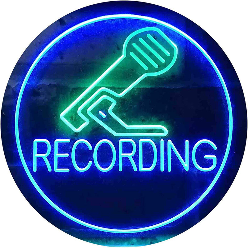 Recording LED Light Sign - LED Gift Works