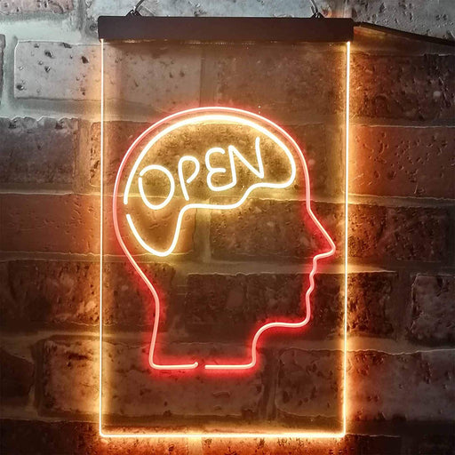 Open Mind Brain Storming LED Light Sign - Way Up Gifts