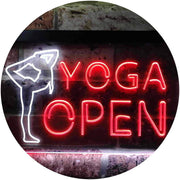 Open Yoga LED Light Sign - LED Gift Works