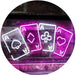Four Aces Poker Casino LED Light Sign - Way Up Gifts