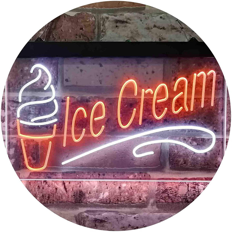 Ice Cream LED Light Sign - LED Gift Works