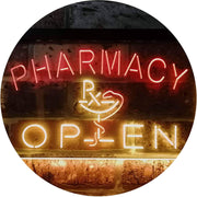 RX Pharmacy Open LED Light Sign - LED Gift Works