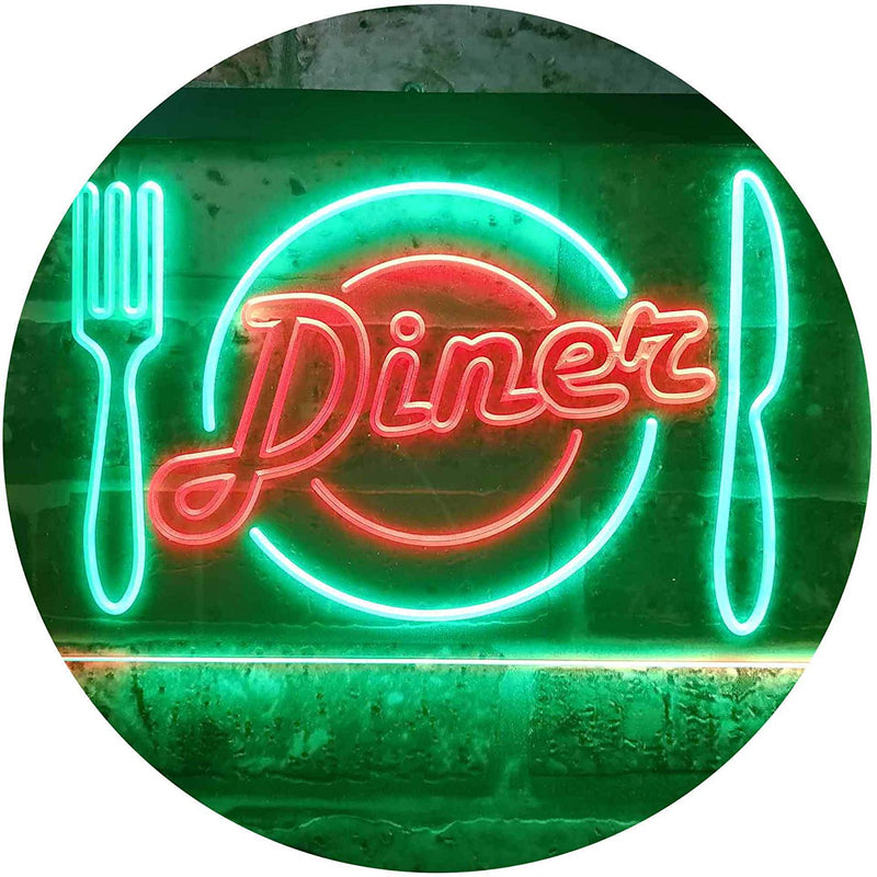 Diner LED Light Sign - LED Gift Works