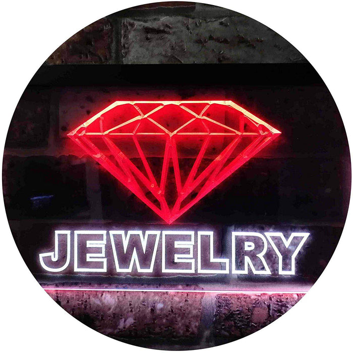 Diamonds Jewelry LED Light Sign - Way Up Gifts