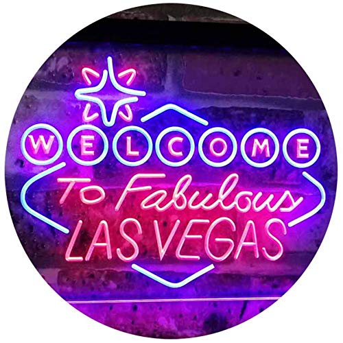 Welcome to Fabulous Las Vegas LED Light Sign - Way Up Gifts