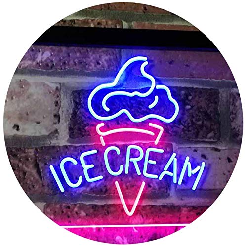 Ice Cream LED Light Sign - LED Gift Works