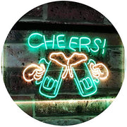 Beer Mugs Cheers LED Light Sign - LED Gift Works