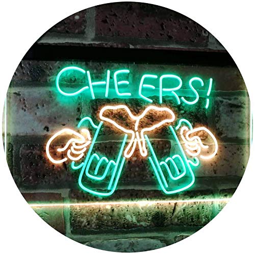 Beer Mugs Cheers LED Light Sign - LED Gift Works