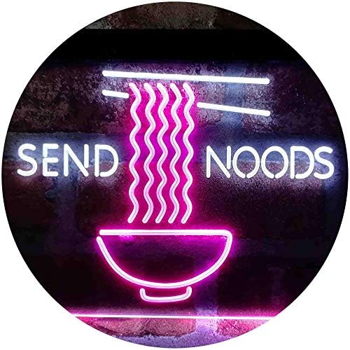 Humor Send Noods Noodles Home Decoration LED Light Sign - Way Up Gifts