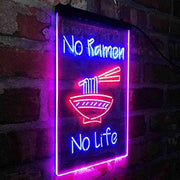No Ramen No Life Shop LED Light Sign - LED Gift Works