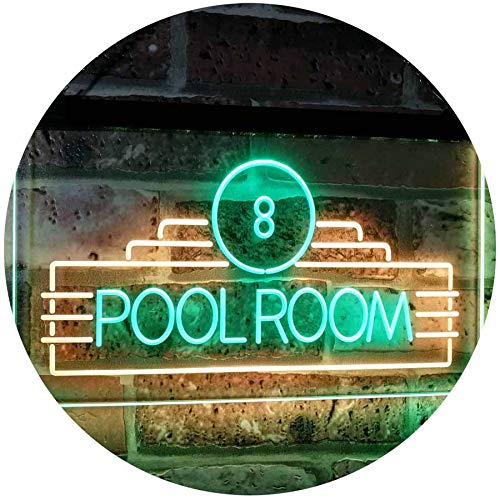 Billiards Pool Room LED Light Sign - Way Up Gifts