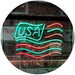 USA Flag LED Light Sign - Way Up Gifts