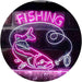 Fishing Camp Cabin LED Light Sign - Way Up Gifts