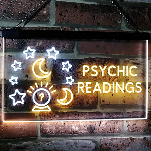 Crystal Ball Psychic Readings LED Light Sign - Way Up Gifts