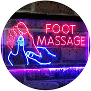 Foot Massage LED Light Sign - LED Gift Works
