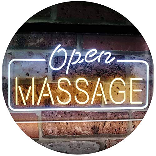 Open Massage LED Light Sign - Way Up Gifts