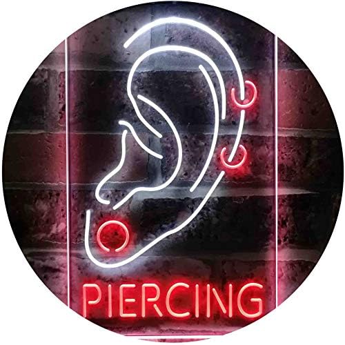 Ear Piercing Display LED Light Sign - LED Gift Works