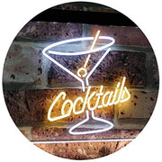 Cocktails LED Light Sign - LED Gift Works
